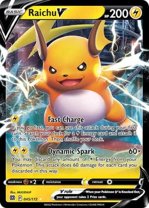 Carta Raichu V