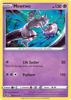 Carta Mewtwo
