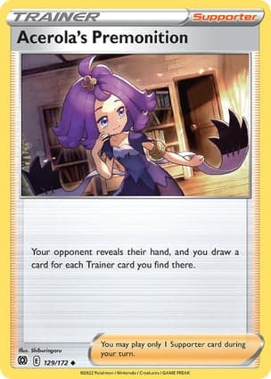 Carta Premonição da Acerola