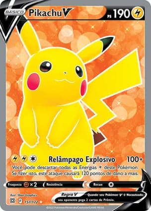 Carta Pikachu VPikachu V (Full Art)
