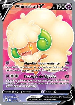 Carta Whimsicott VWhimsicott V (Full Art)