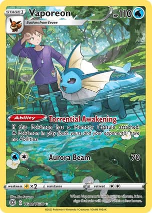 Carta Vaporeon