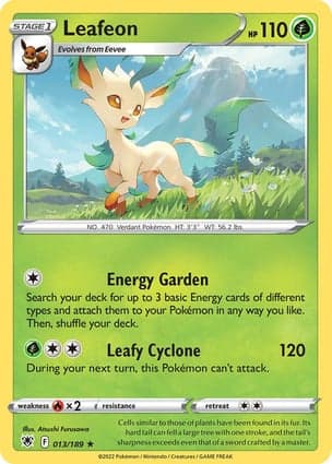 Carta Leafeon