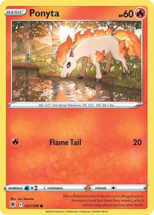 Carta Ponyta