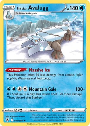 Carta Avalugg de Hisui
