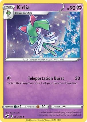 Carta Kirlia