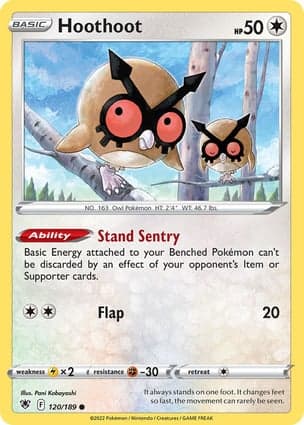 Carta Hoothoot
