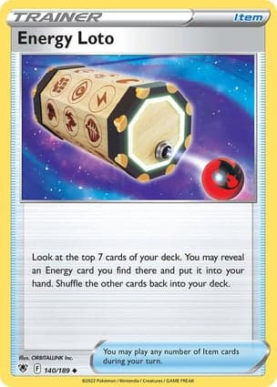 Carta Loto Energia