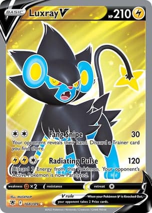 Carta Luxray VLuxray V (Full Art)