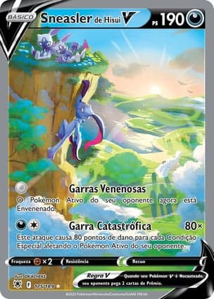 Carta Sneasler de Hisui VHisuian Sneasler V