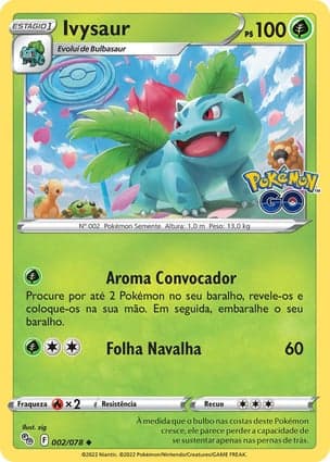 Carta Ivysaur