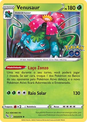 Carta Venusaur
