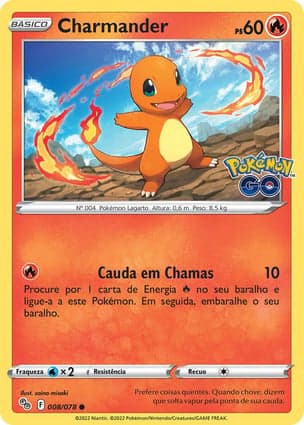 Carta Charmander