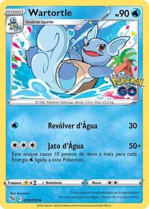 Carta Wartortle