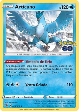 Carta Articuno