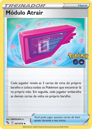 Carta Módulo Atrair