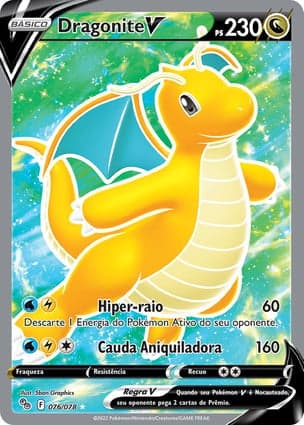 Carta Dragonite V