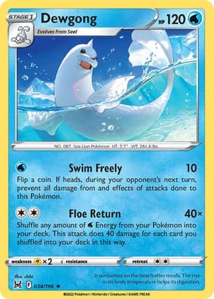 Carta Dewgong
