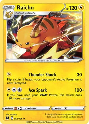 Carta Raichu
