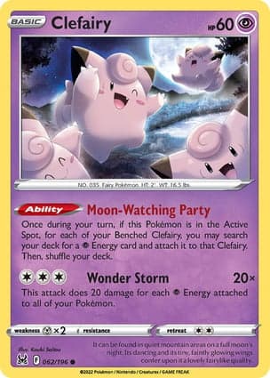 Carta Clefairy