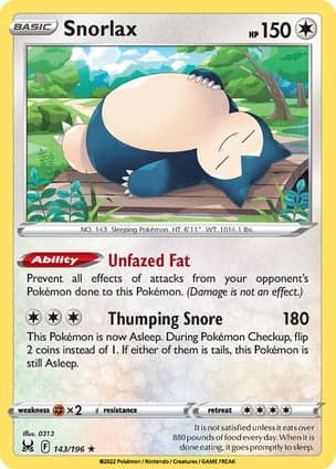 Carta Snorlax