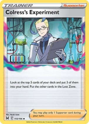 Carta Experimento do Colress