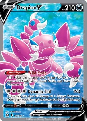 Carta Drapion VDrapion V (Full Art)