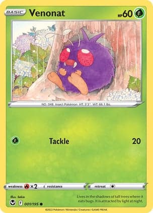 Carta Venonat