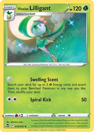 Carta Lilligant de Hisui