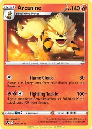 Carta Arcanine
