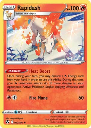 Carta Rapidash
