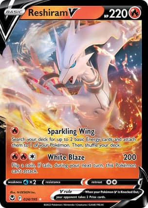 Carta Reshiram V