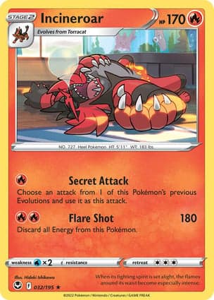 Carta Incineroar