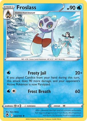 Carta Froslass