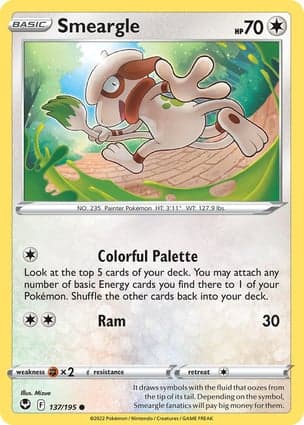 Carta Smeargle
