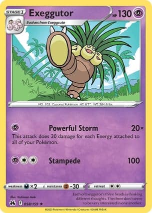 Carta exeggutor