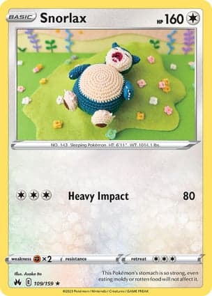 Carta Snorlax