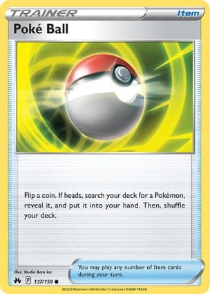 Carta Poké Bola