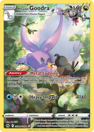Carta Goodra de Hisui