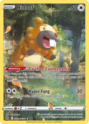 Carta Bidoof
