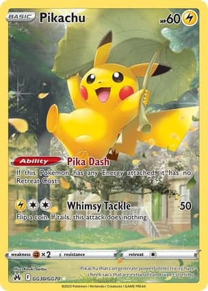 Carta Pikachu