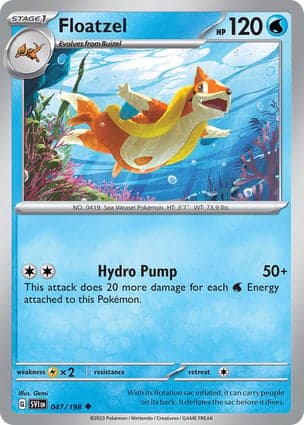 Carta Floatzel
