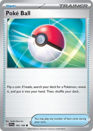 Carta Poké Bola