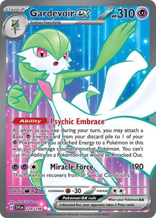 Carta Gardevoir ex
