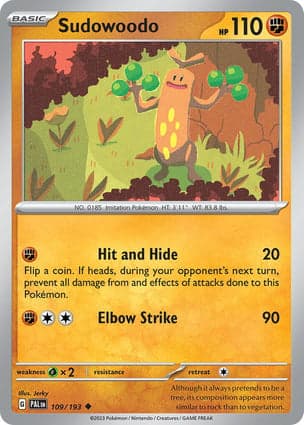 Carta Sudowoodo