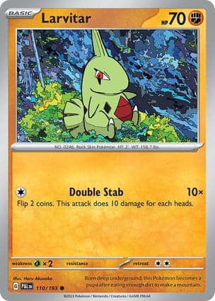 Carta Larvitar