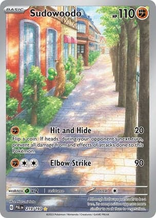 Carta Sudowoodo