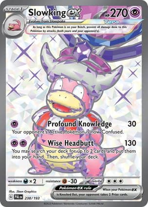 Carta Slowking ex
