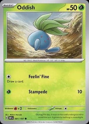Carta Oddish