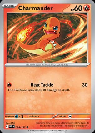 Carta Charmander